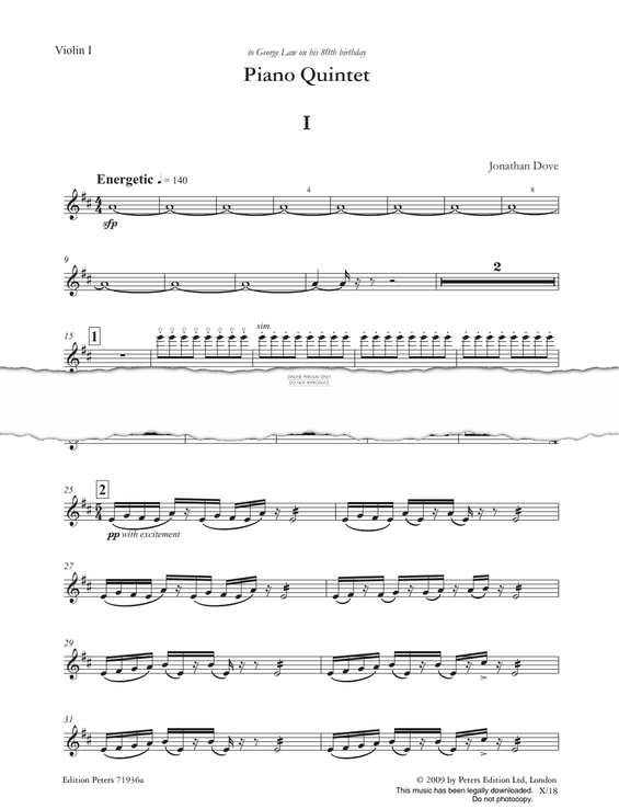 gallery: Piano Quintet, Jonathan Dove, Klavier, Viola, Violine, Violoncello