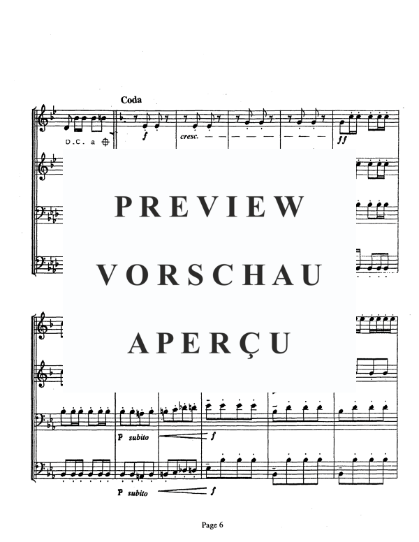 Produktgalerie: Seite 8 von 11 The Fifers of the Guard (2nd Polka Militaire), , Blechbläser Quartett
