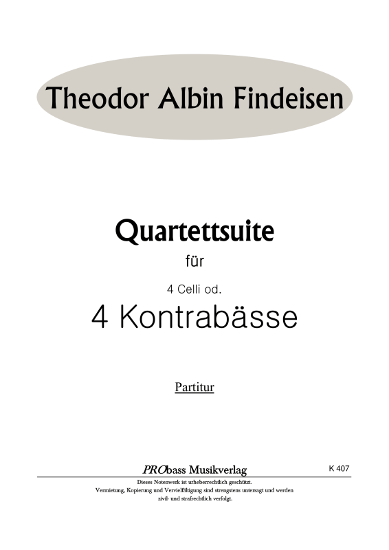 Product picture to: Quartettsuite