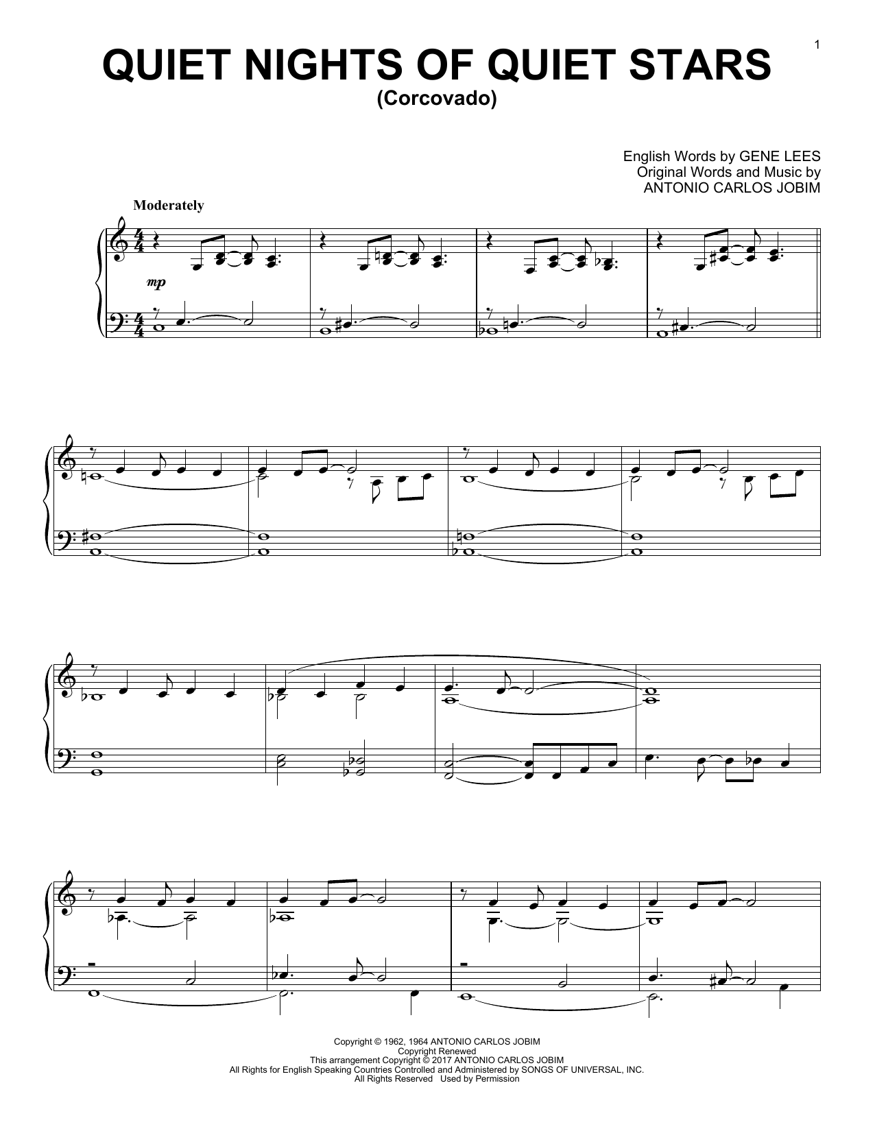 Produktbild zu: Quiet Nights Of Quiet Stars (Corcovado)