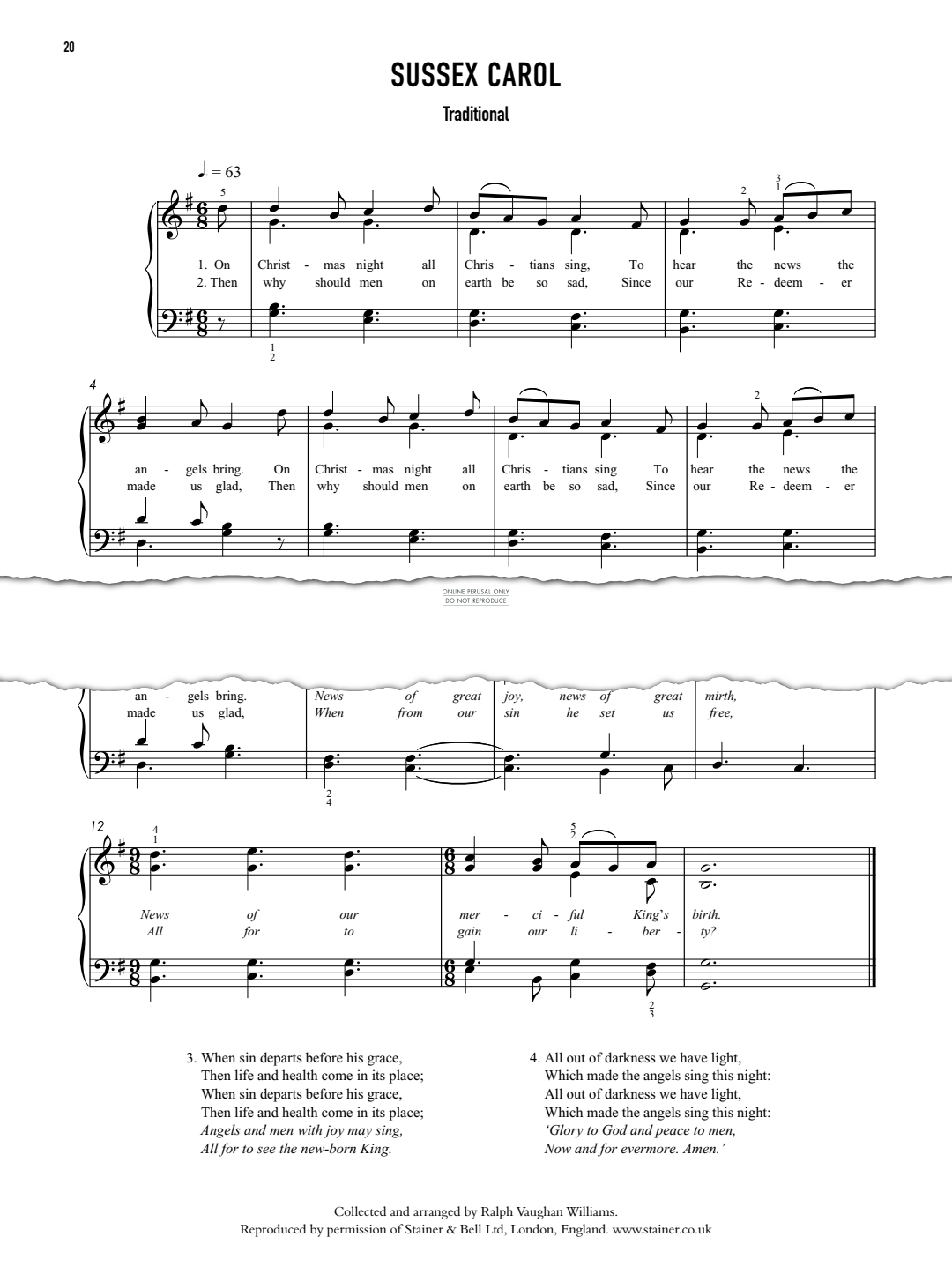 gallery: Sussex Carol, Traditional