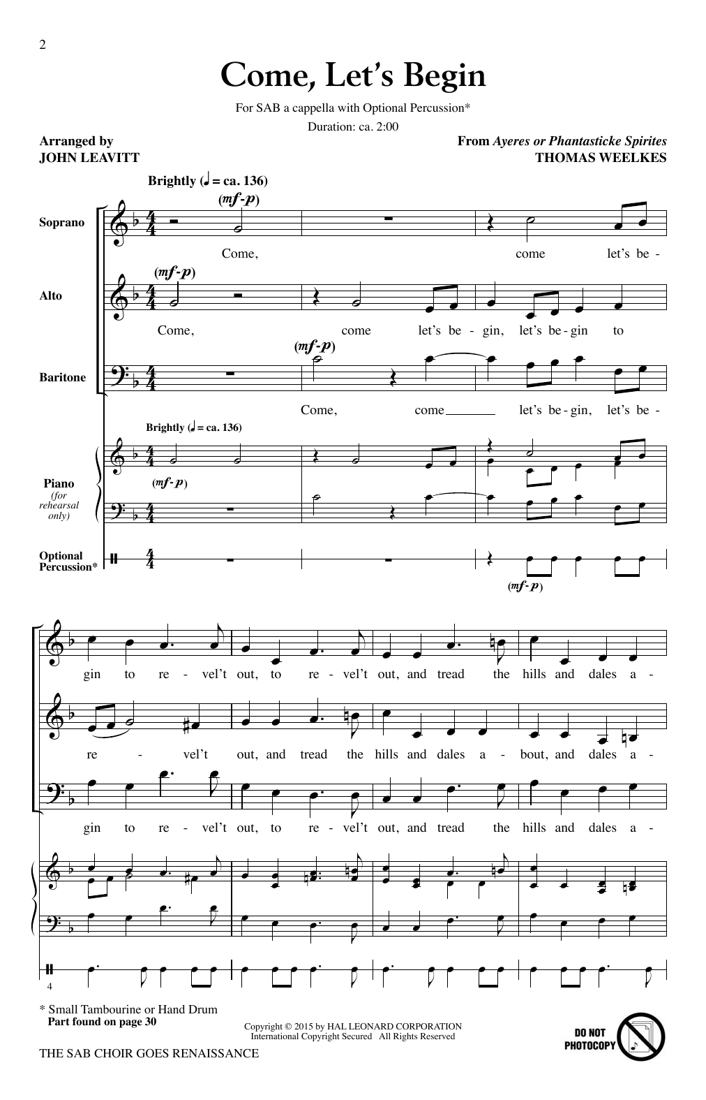 Product picture to: The SAB Choir Goes Renaissance