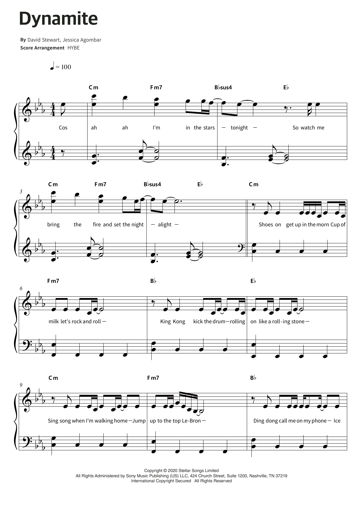 Produktgalerie: Seite 1 von 1 Dynamite, BTS