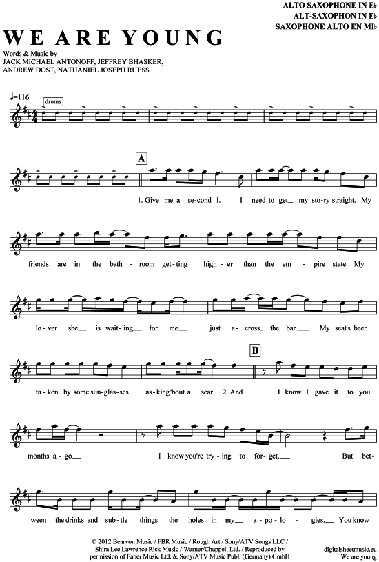 Product picture to: We are young Fun