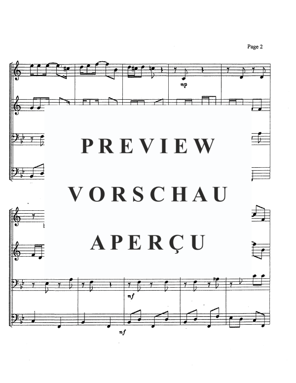 Produktgalerie: Seite 4 von 11 Three Ragtime Carols, , Blechbläser Quartett