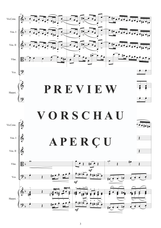 Product gallery: Page 4 of 11 Violin Concerto in D minor BWV 1052, , Mixed Ensemble: Violin, Strings and Harpsichord Bc