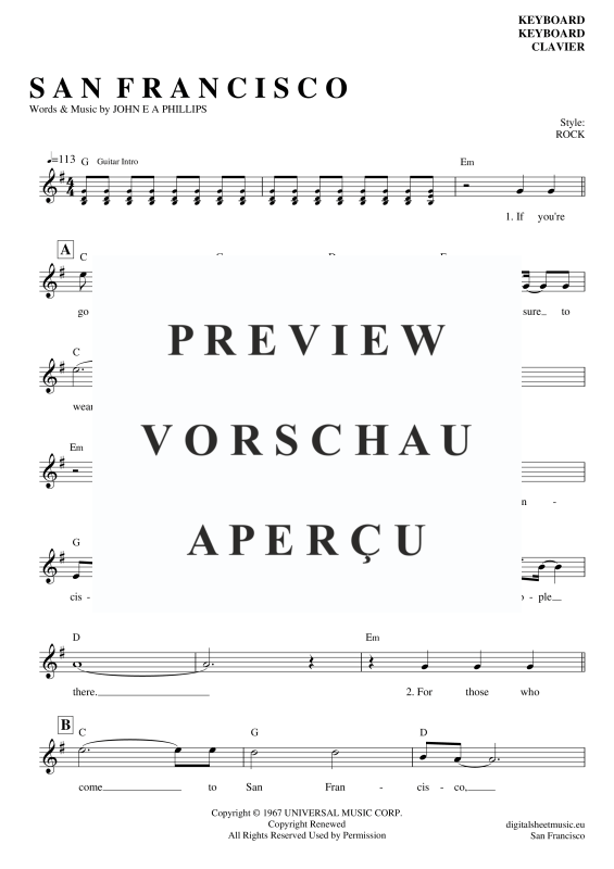 Product gallery: Page 2 of 4 San Francisco , Mckenzie, Scott, (Keyboard)