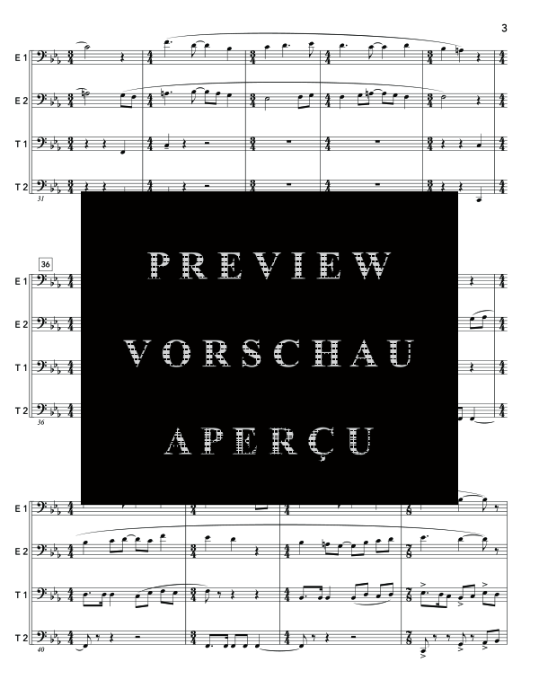 Product gallery: Page 7 of 11 Dance No. 2, , (Tuba Quartett EETT)