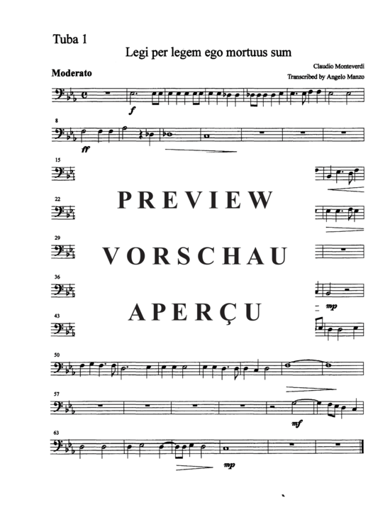 Product gallery: Page 12 of 14 Legi Per Legem ego Mortuus Sum , , (Tuba Ensemble EETTT)
