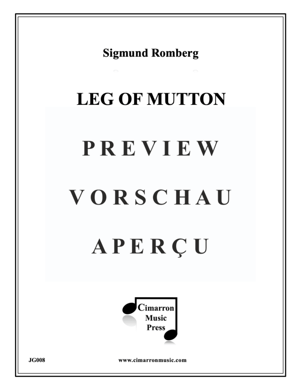 Product gallery: Page 2 of 11 Leg of Mutton, , Brass Quintet
