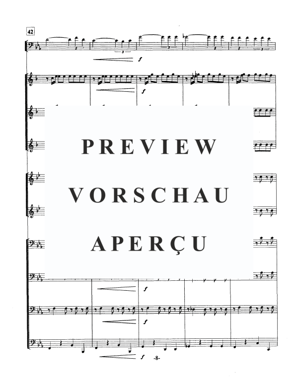 Produktgalerie: Seite 11 von 11 Andante and Allegro, , Euphonium Solo und Blechbläserensemble