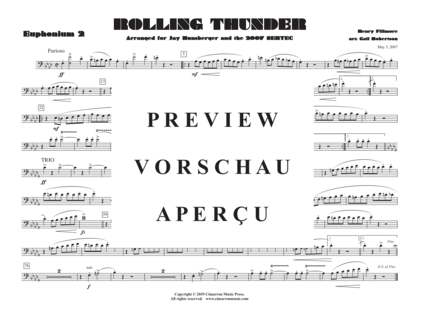 Product gallery: Page 11 of 18 Rolling Thunder , , (Tuba Ensemble EEEETT)