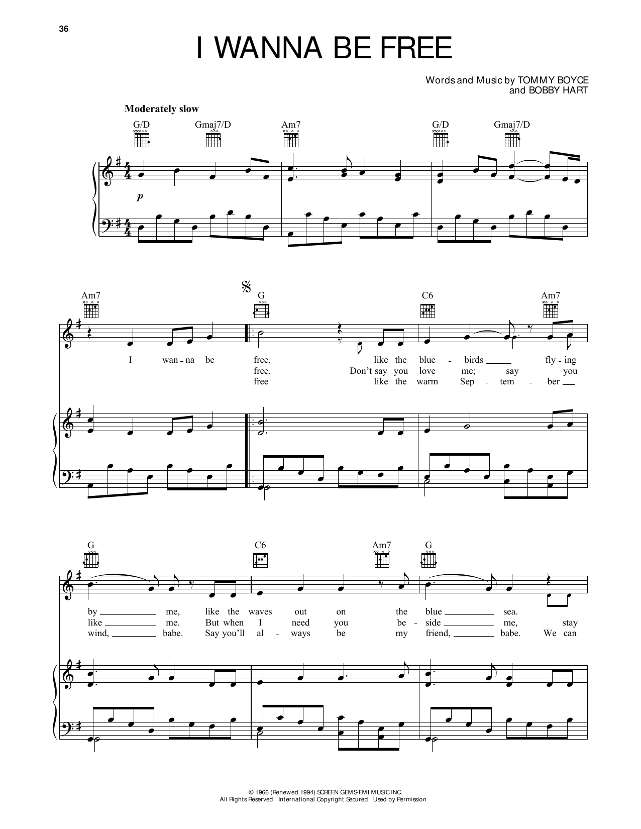 Produktbild zu: I Wanna Be Free