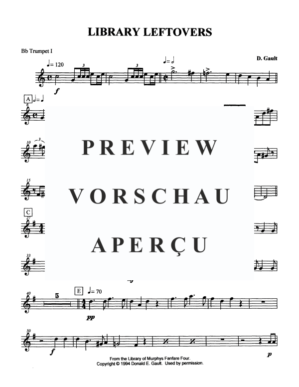 Produktgalerie: Seite 11 von 11 Library Leftovers, , Blechbläserquartett