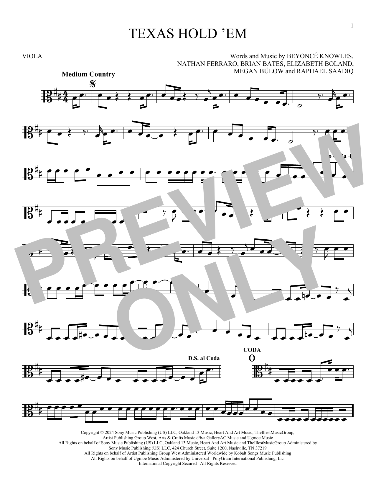 Product gallery: Page 1 of 1 Texas Hold 'Em, Beyoncé