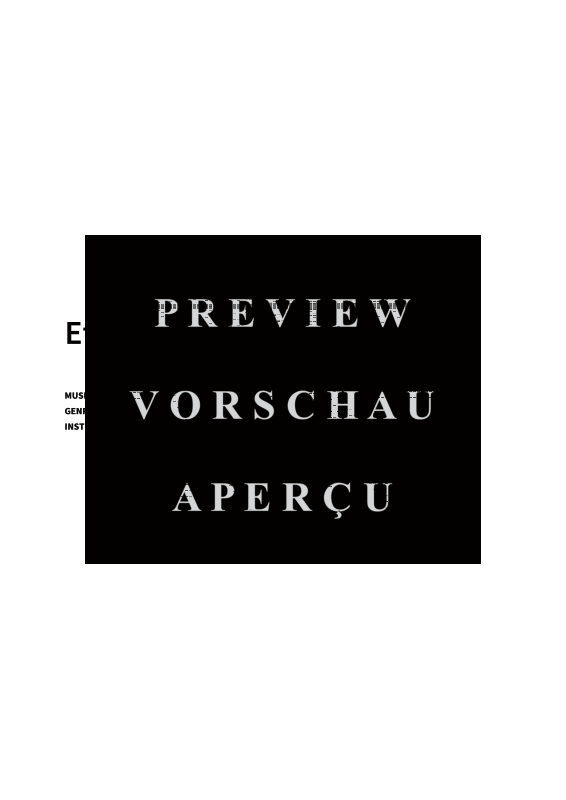 gallery: Eternity, , Flügelhorn/Trompete in B und Klavier