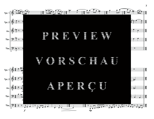 Produktgalerie: Seite 11 von 11 Quintet No. 1, Op. 30, , (Blechbläser Quintett)