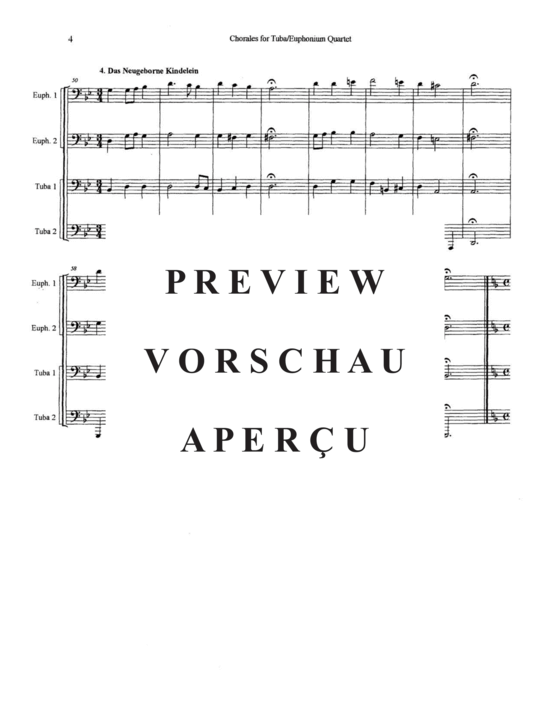 Product gallery: Page 7 of 21 Chorales , , (Tuba Quartett EETT)