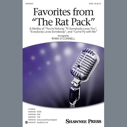 cover: Favorites from "The Rat Pack" (arr. Ryan O'Connell), The Rat Pack, Chor