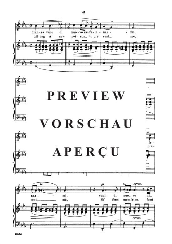 Product gallery: Page 3 of 7 Tu mancavi a tormentarmi, Parisotti, Alessandro, High Voice and Piano