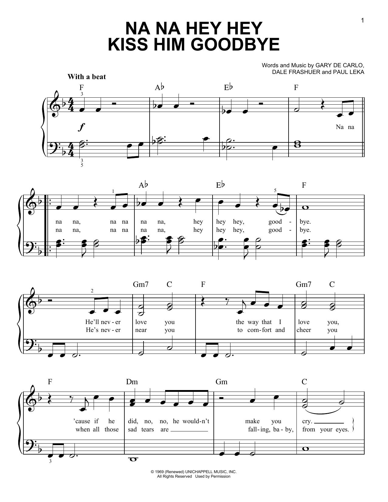 Produktbild zu: Na Na Hey Hey Kiss Him Goodbye