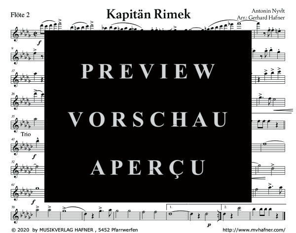 Product gallery: Page 9 of 11 Kapitän Rimek - Marsch, , (large wind orchestra)