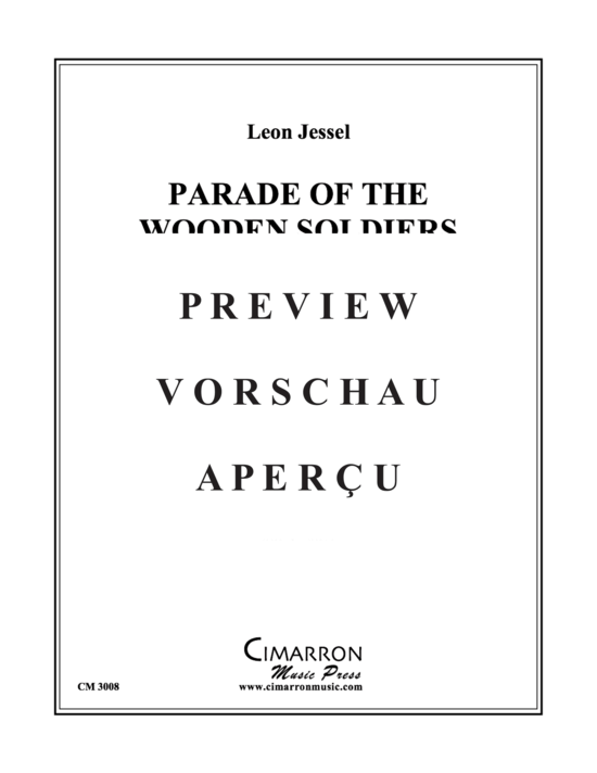 Produktgalerie: Seite 2 von 16 Parade of Wooden Soldiers , , (Blechbläserquintett)