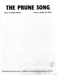 cover: The Prune Song, Harry De Costa
