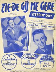 cover: Zie De Gij Me Gere? (Steppin' Out), William Starr