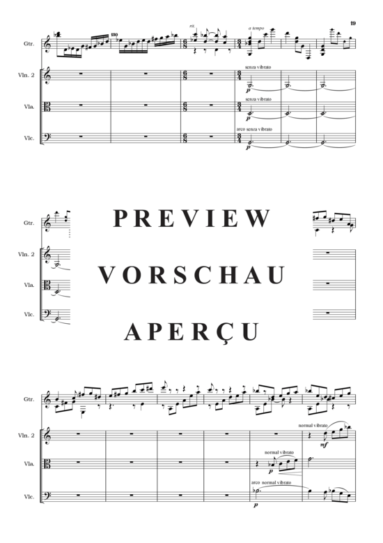 Produktgalerie: Seite 21 von 21 Tres Imagenes Cubanas , , (Streichquartett + Gitarre Solo)