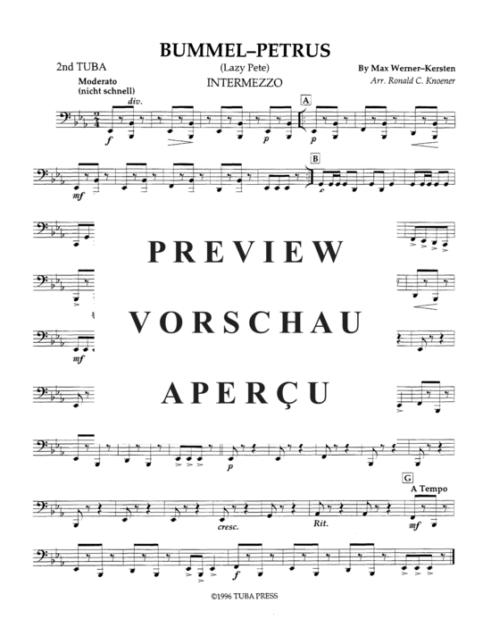 gallery: Bummel-Petrus (Lazy Pete) , ,  (Tuba Quartett EETT)