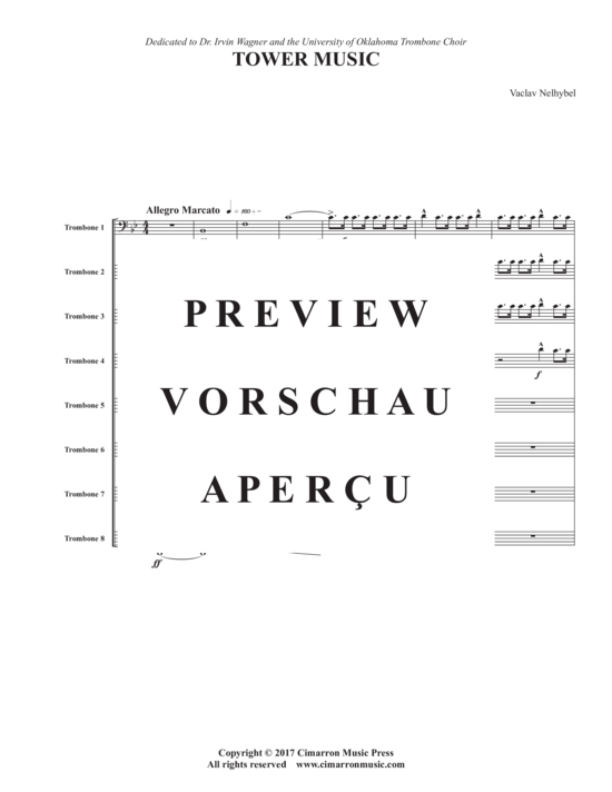 Product gallery: Page 3 of 21 Tower Music , , (Trombone ensemble 1-8 trombones)