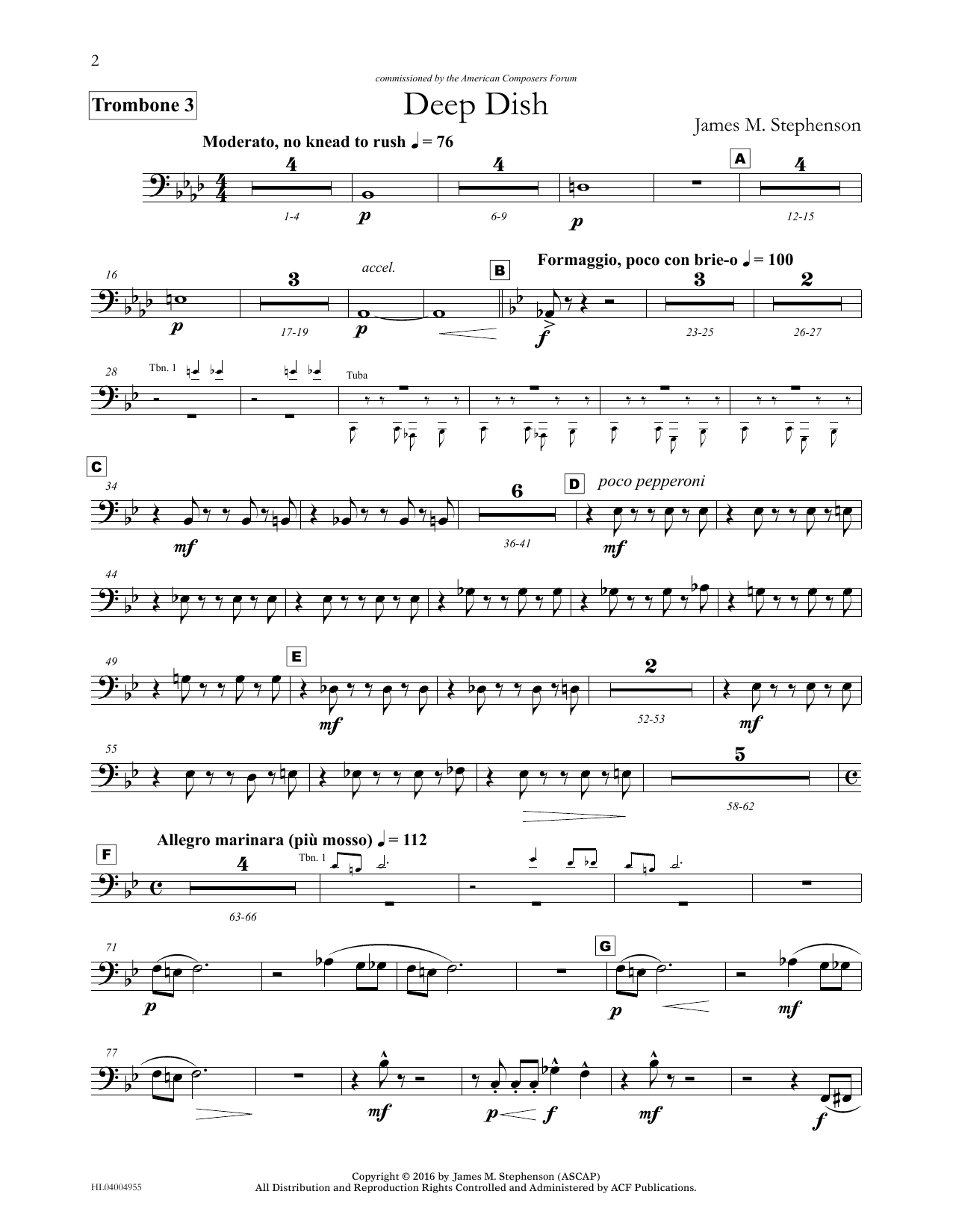 Produktbild zu: Deep Dish - Trombone 3