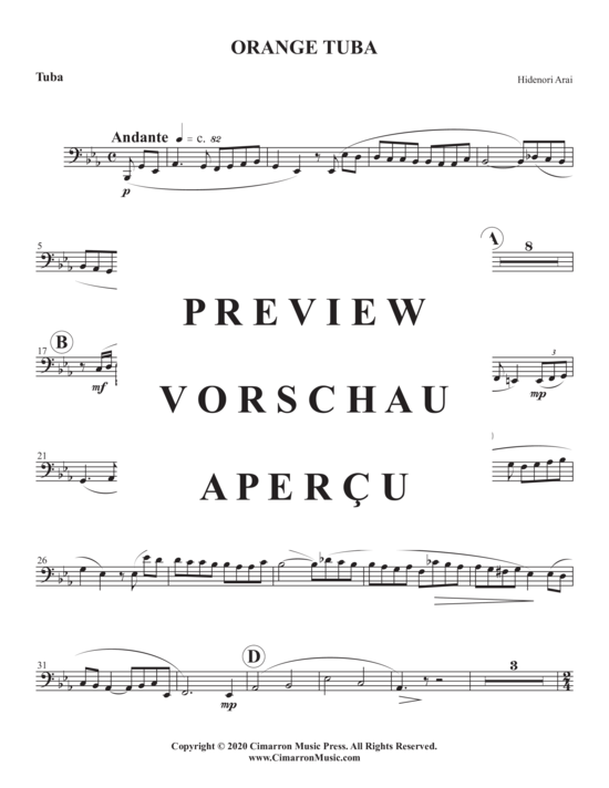 Product gallery: Page 14 of 16 Orange Tuba , , (tuba + piano)