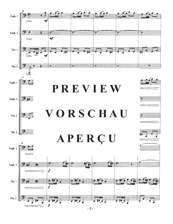 Product gallery: Page 7 of 17 Offertoire , , (Tuba Quartett EETT)