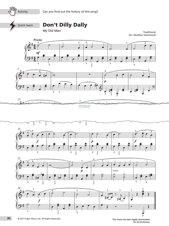 Product gallery: Page 1 of 1 Don't Dilly Dally (My Old Man), Fred Leigh