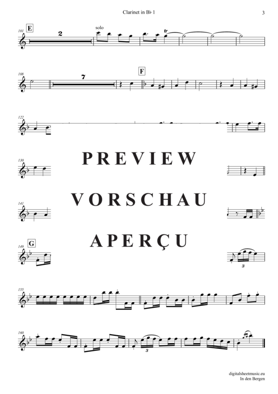 Product gallery: Page 11 of 21 In Den Bergen , Avsenik, Slavko, (clarinet trio + piano)