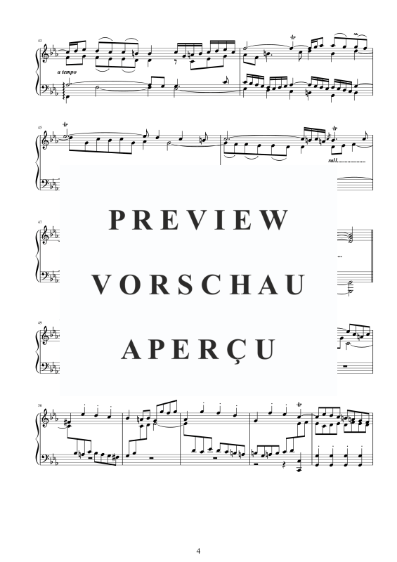 Produktgalerie: Seite 5 von 11 Fantasie und Fuge c-Moll BWV 537, , Klavier Solo
