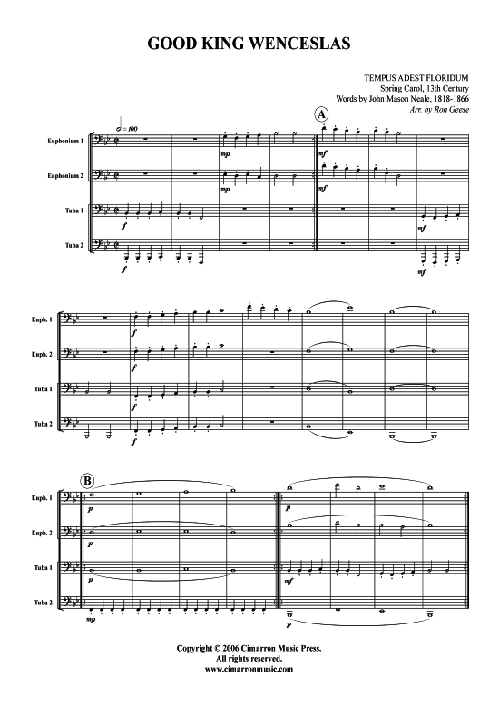 Product picture to: Good King Wenceslas Weihnachten