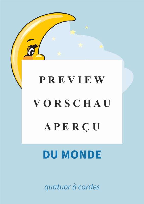 gallery: Trois berceuses du monde, , String quartet
