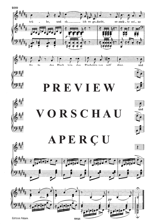 gallery: Die Forelle D.550 , , (Gesang mittel + Klavier)