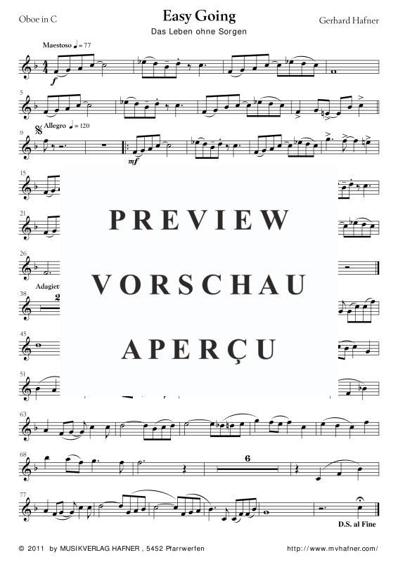 Product gallery: Page 11 of 11 Easy Going, , (large wind orchestra)