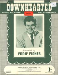 cover: Downhearted, Eddie Fisher, Gesang, Gitarre, Klavier