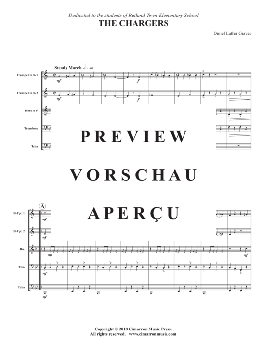 Produktgalerie: Seite 3 von 16 The Chargers , , (Blechbläser Quintett)