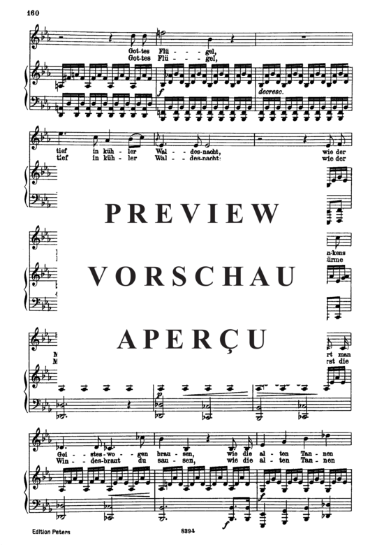 Product gallery: Page 3 of 14 Waldes-Nacht D.708, , High Voice and Piano