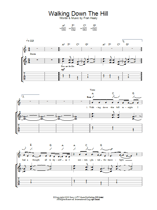 Produktbild zu: Walking Down The Hill