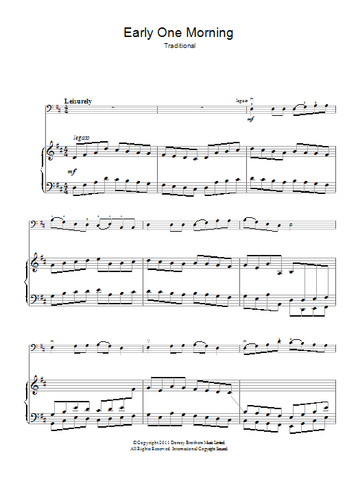 Product gallery: Page 1 of 1 Early One Morning, Traditional