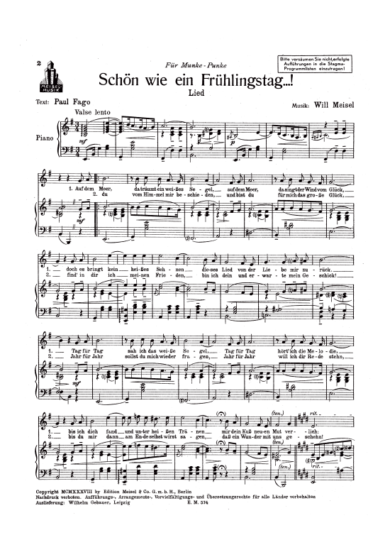 Produktbild zu: Schön wie ein Frühlingstag