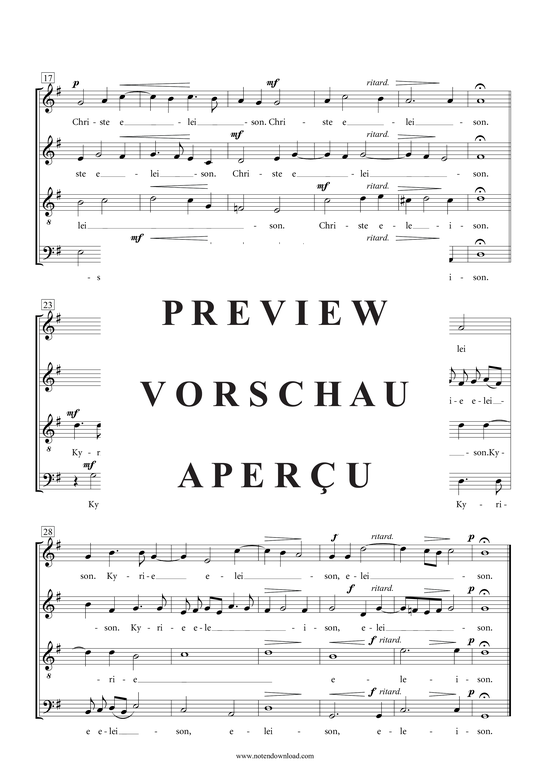 Produktgalerie: Seite 3 von 21 Messe , , (Gemischter Chor SATB)