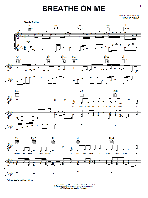 Produktbild zu: Breathe On Me (with Natalie Grant)